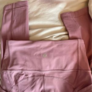 lululemon leggings, barely worn, don’t fit anymore